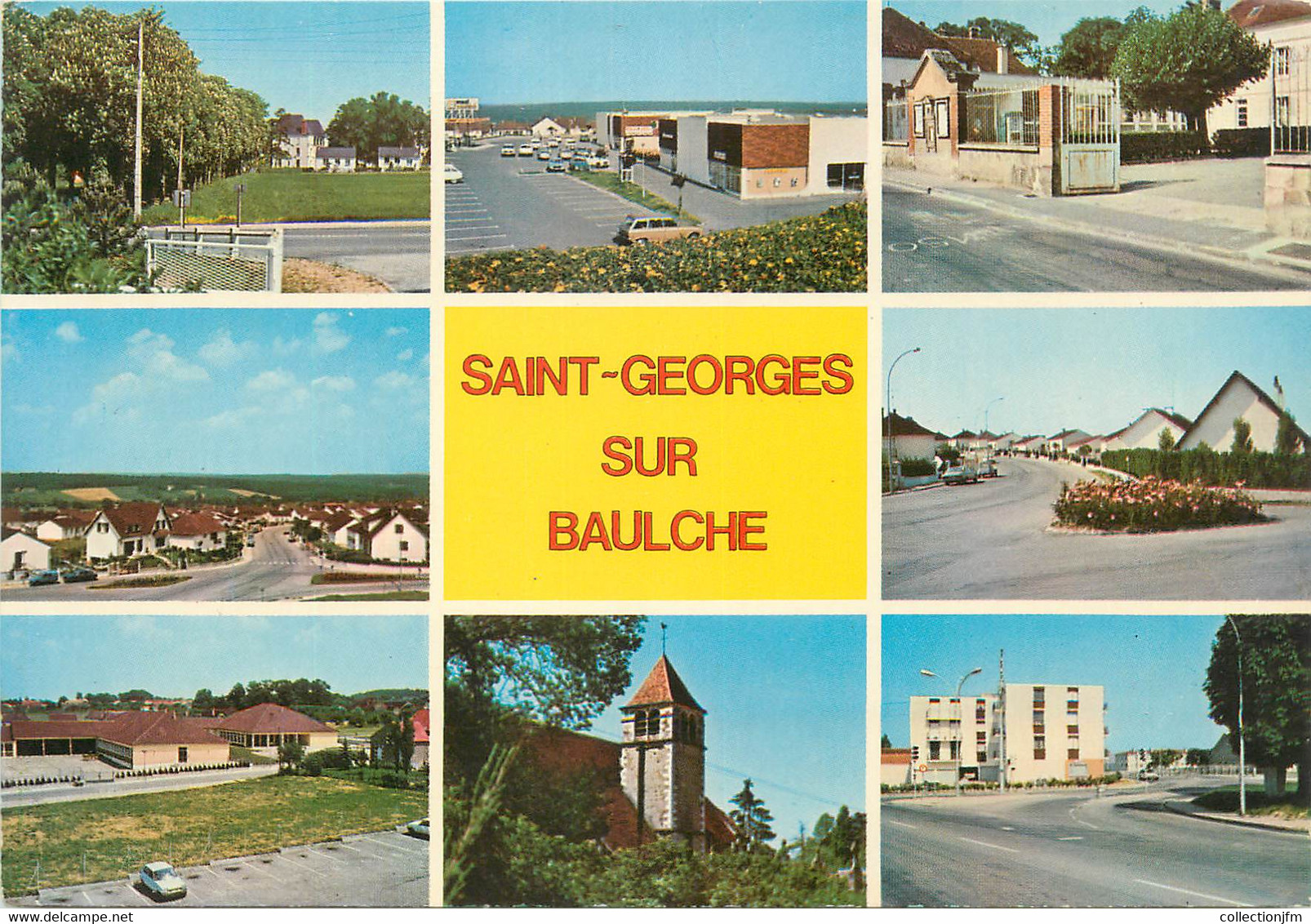 / CPSM FRANCE 89 "Saint Georges sur Baulche"