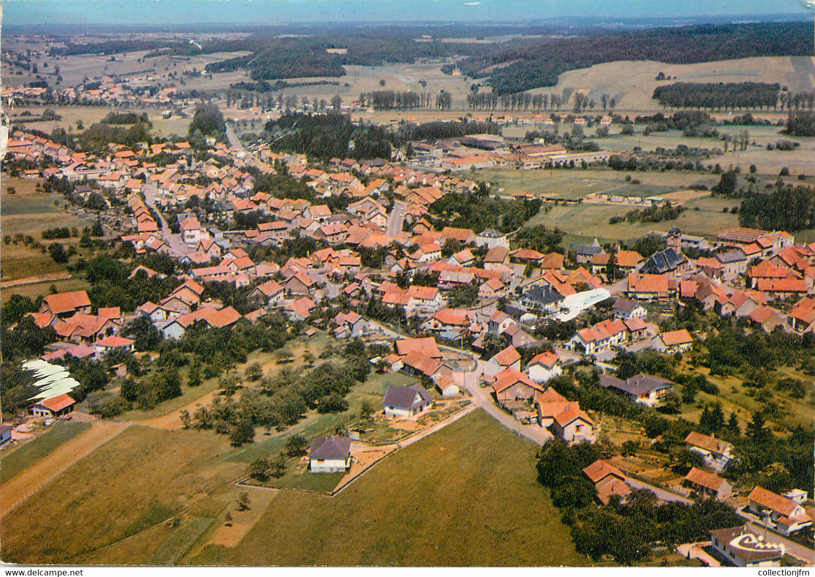 / CPSM FRANCE 90 "Châtenois les Forges, vue panoramique aérienne"