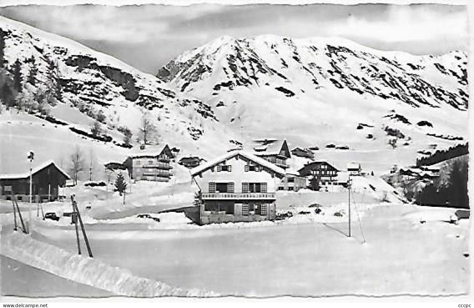 CPSM Grand-Bornand Le Chinaillon et le col de la Colombière