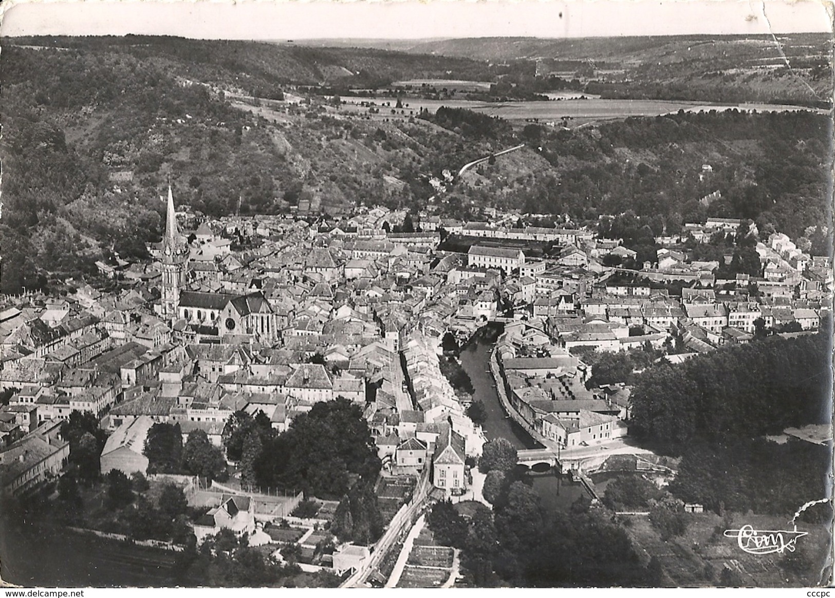 CPSM Joinville vue panoramique aérienne