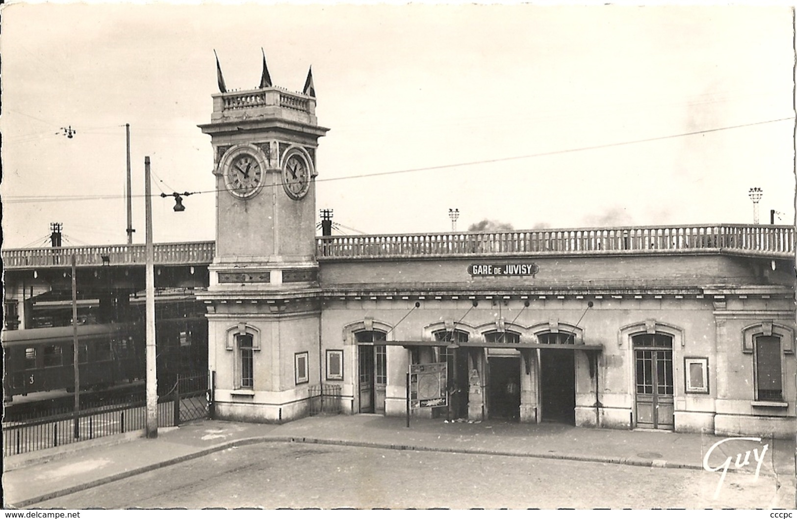 CPSM Juvisy-sur-Orge La Gare