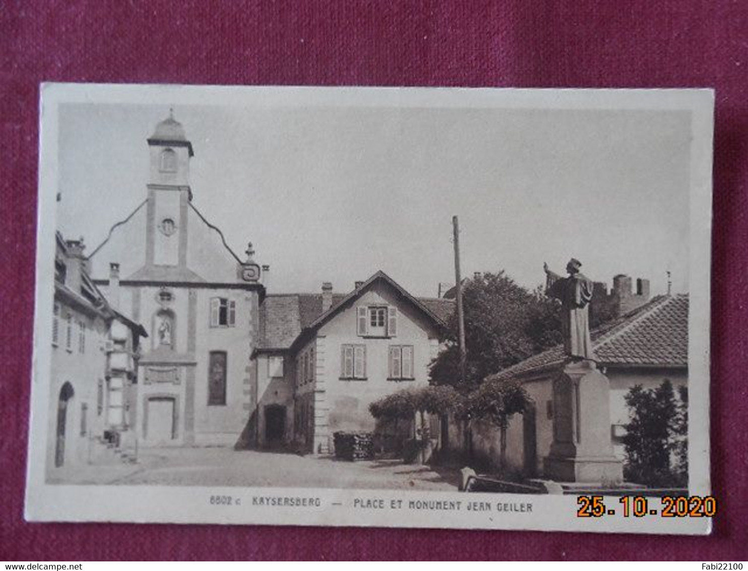 CPSM - Kaysersberg - Place et Monument Jean Geiler