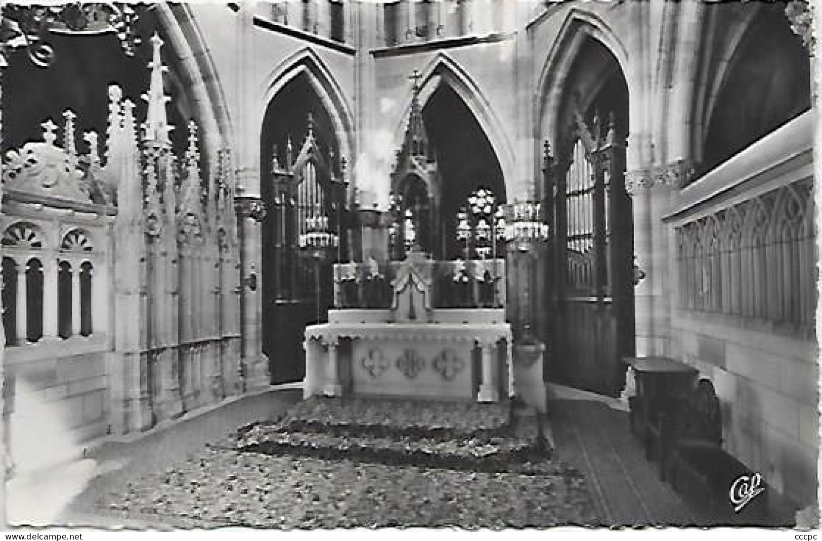 CPSM L'Epine Basilique Notre-Dame de l'Epine XVe Siècle - Le Choeur