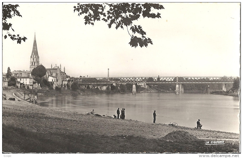 CPSM Langon - vue générale