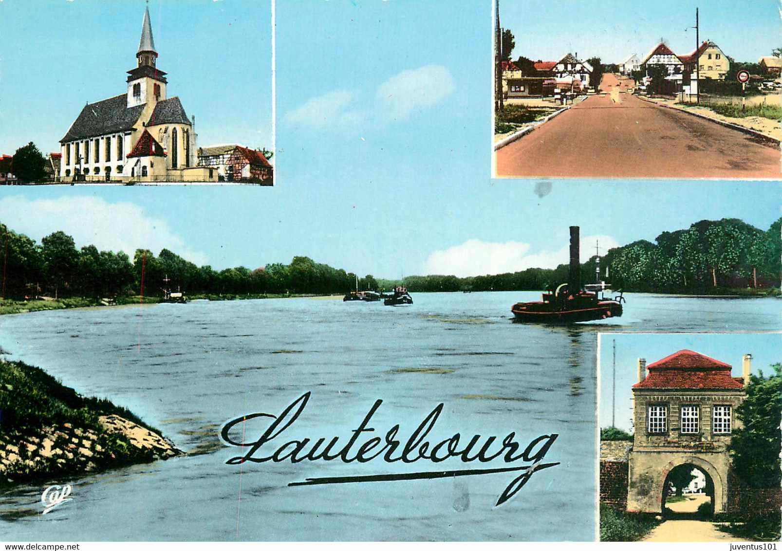 CPSM Lauterbourg-Multivues      L1834