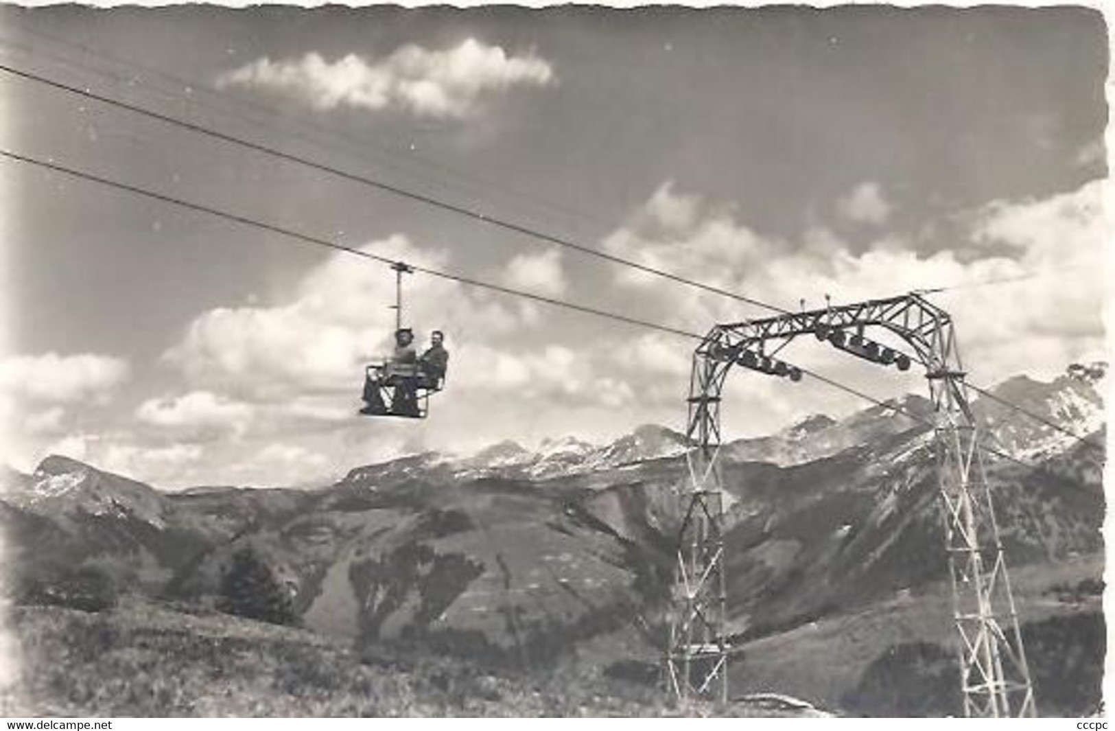 CPSM Les Gets Le Télésiège du Mont Chéry