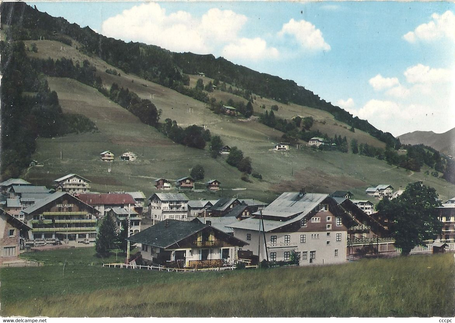 CPSM Les Gêts Les Pentes du Mont Chéry