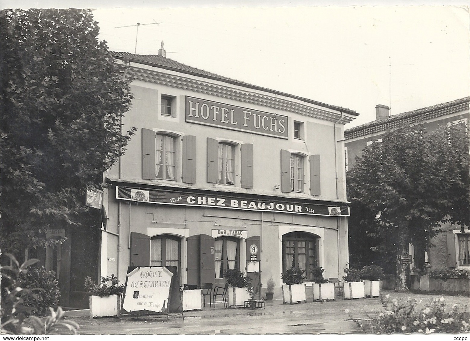 CPSM Livron Hôtel des Voyageurs