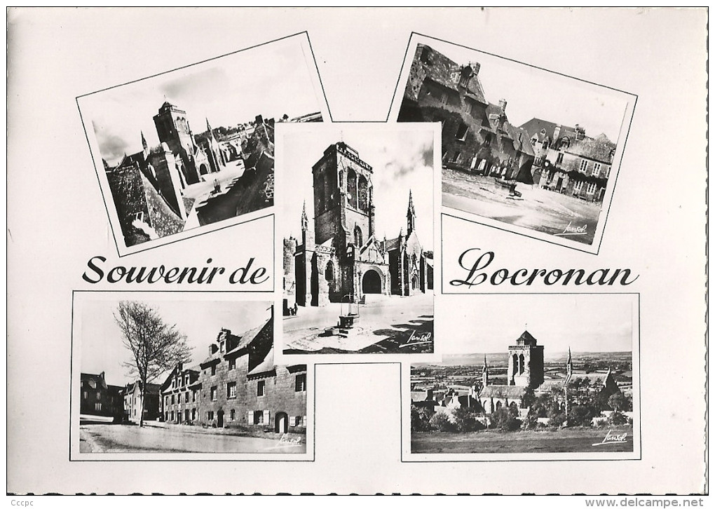 CPSM Locronan Souvenir - Vues multiples