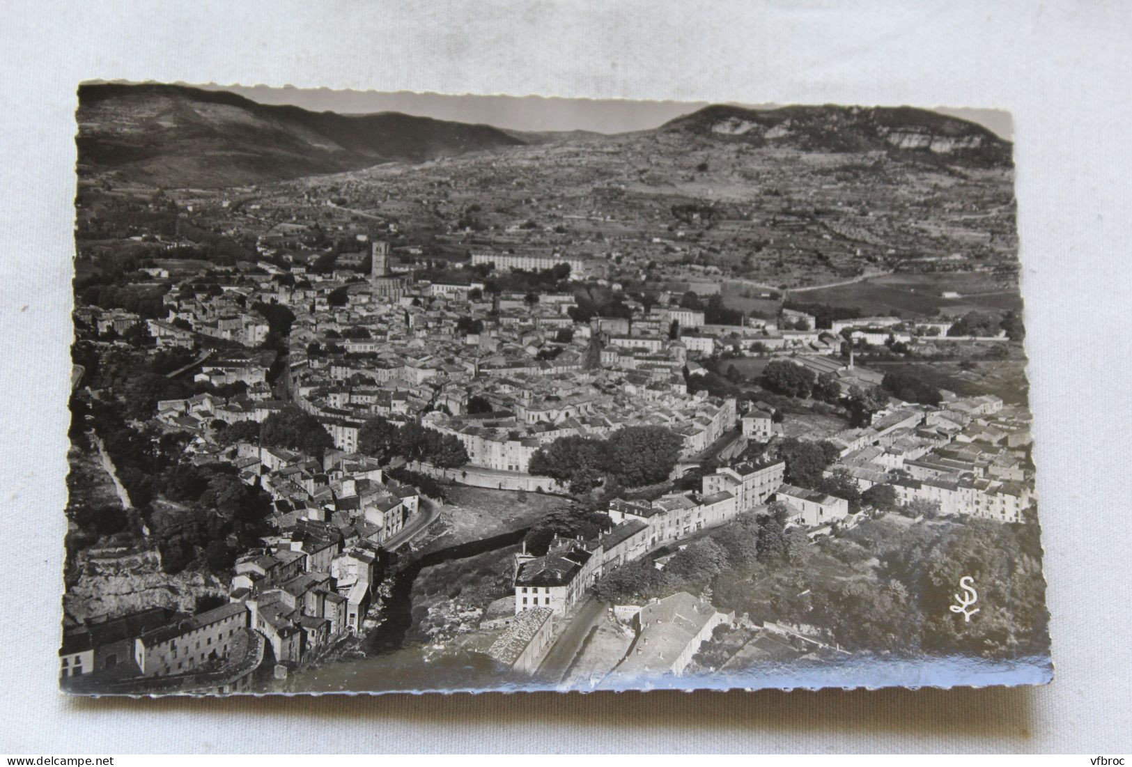 Cpsm, Lodève, vue générale, Hérault 34