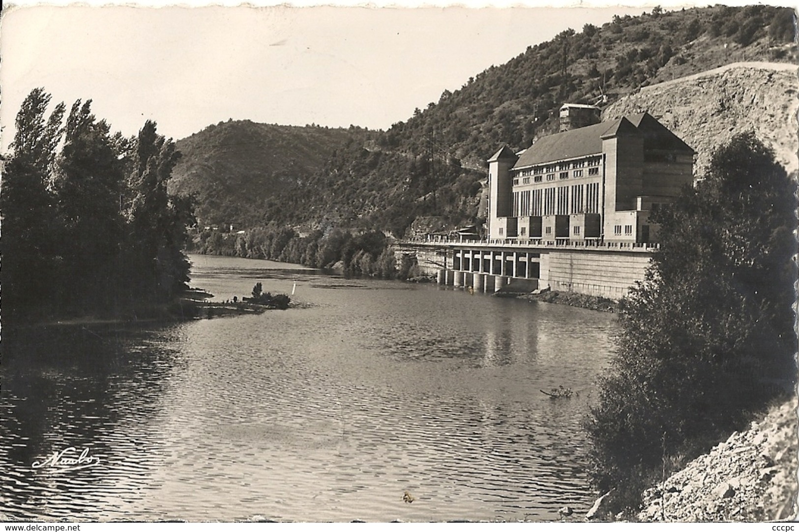 CPSM Luzech Centrale électrique