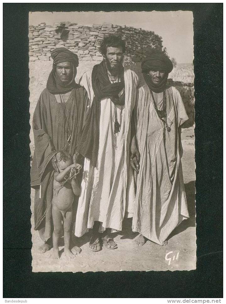 CPSM - Mauritanie - Types de Maures ( animée enfant  Ed. GIL 17)