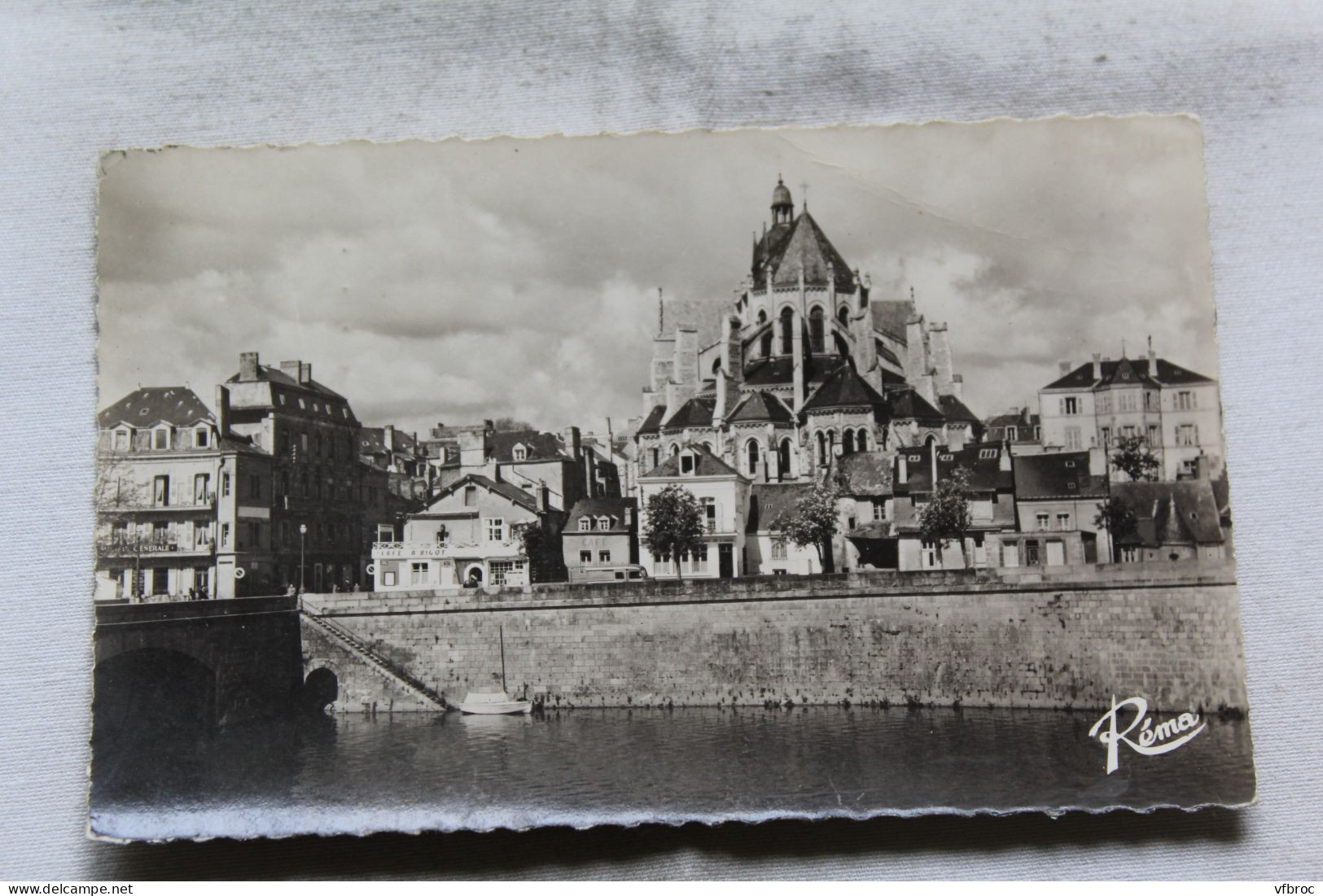 Cpsm, Mayenne, l'église Notre Dame, Mayenne 53