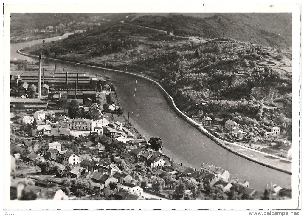 CPSM Monthermé Vue aérienne son Industrie