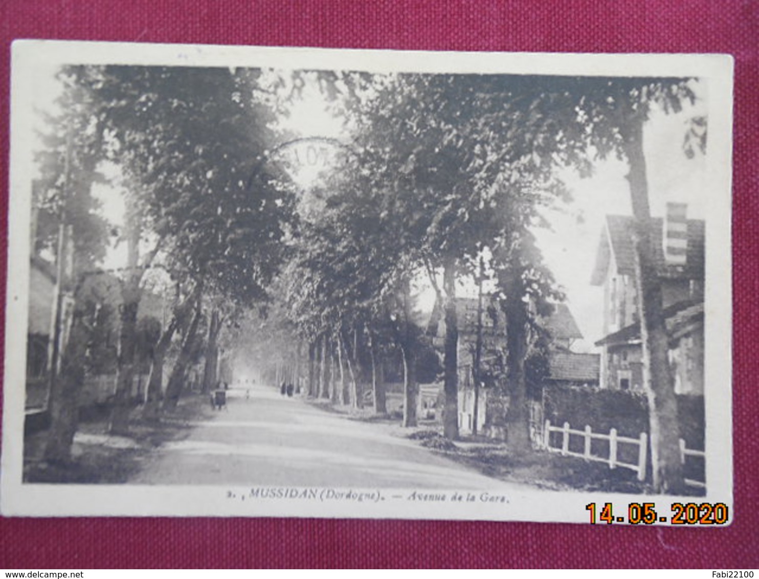 CPSM - Mussidan - Avenue de la Gare