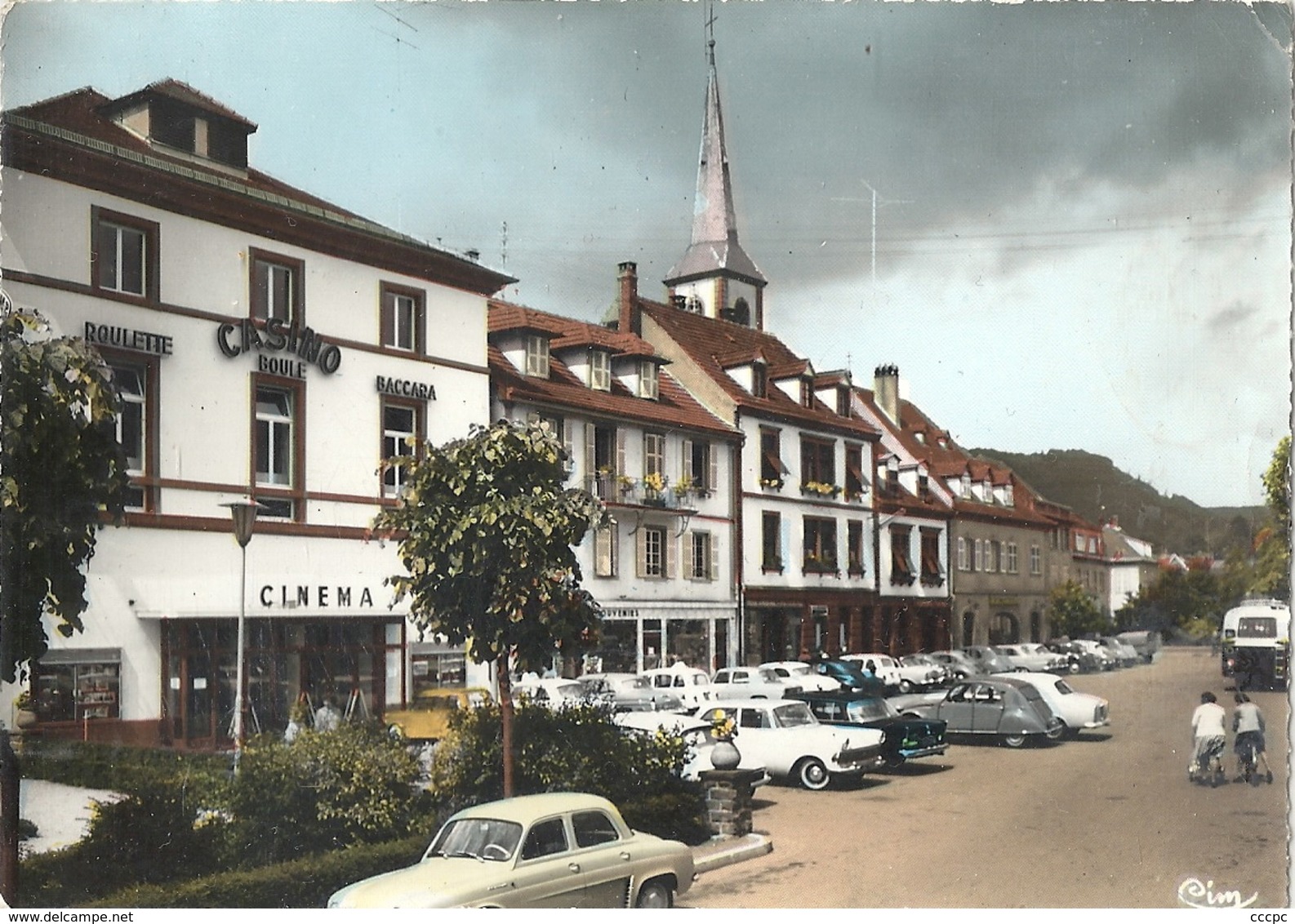 CPSM Niederbronn-les-Bains Square des Eaux