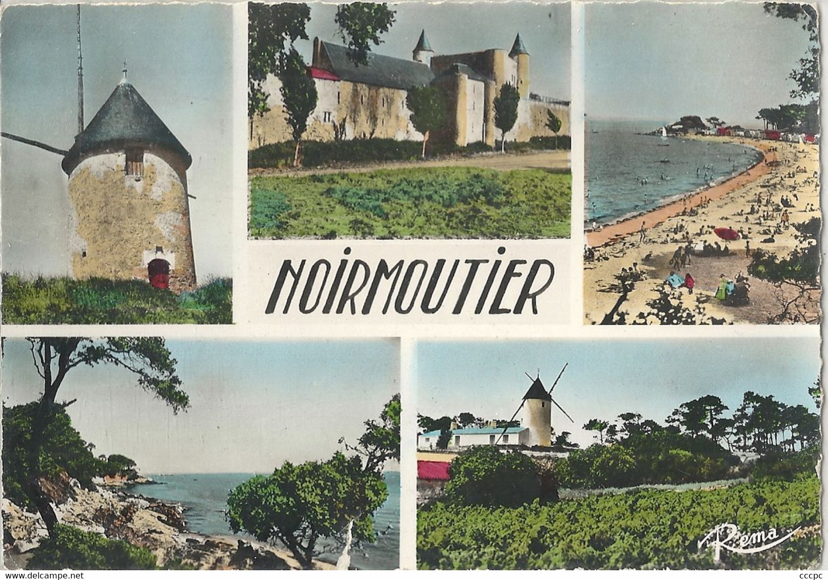 CPSM Noirmoutier vues multiples