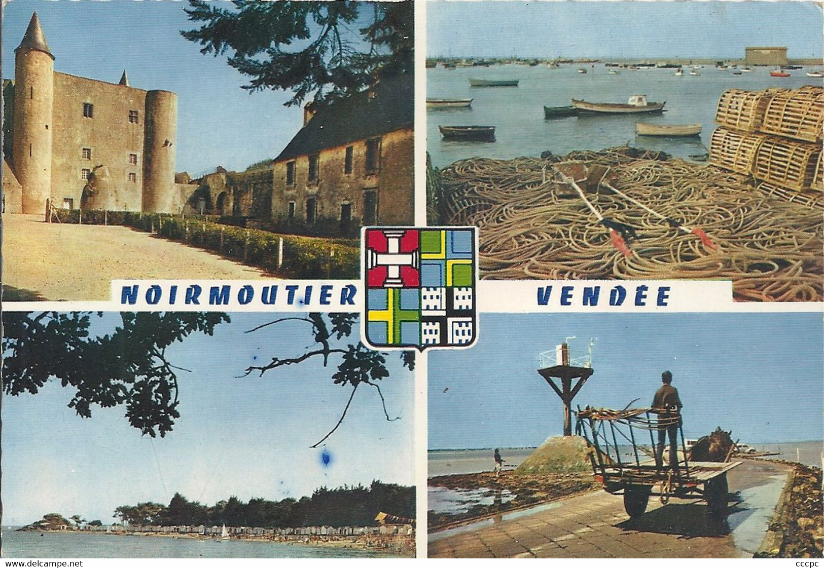 CPSM Noirmoutier vues multiples