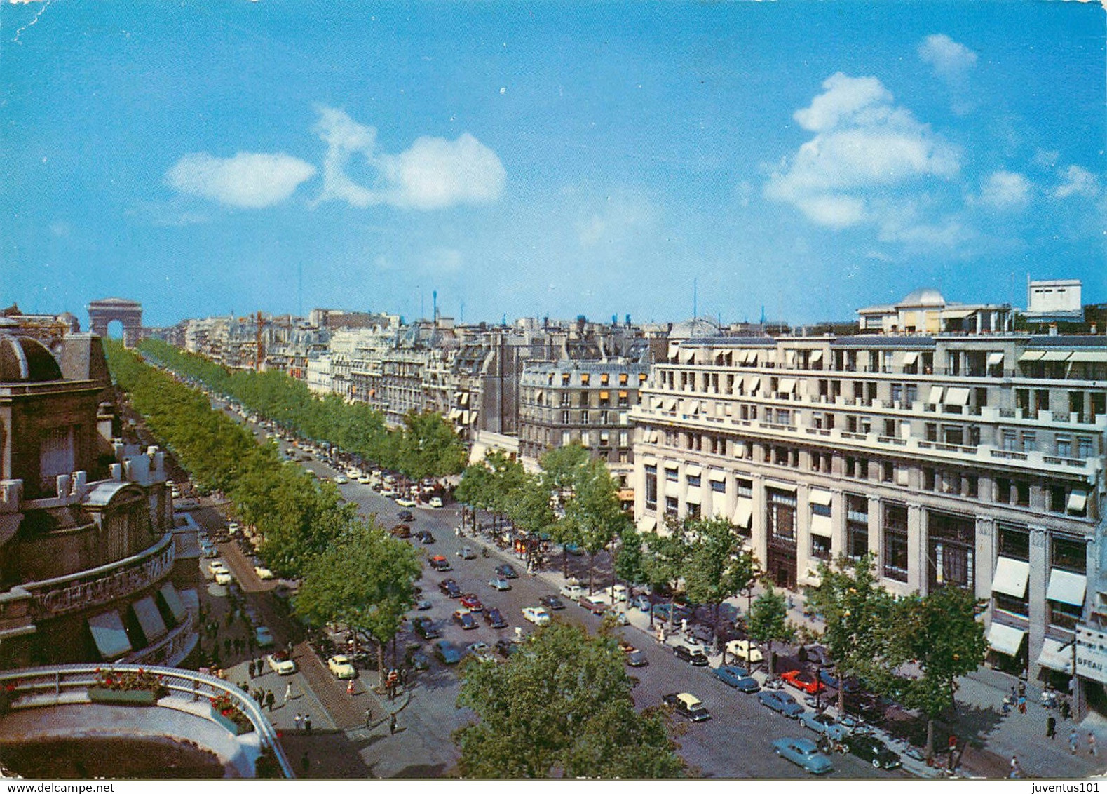 CPSM Paris-Champs Elysées  L716