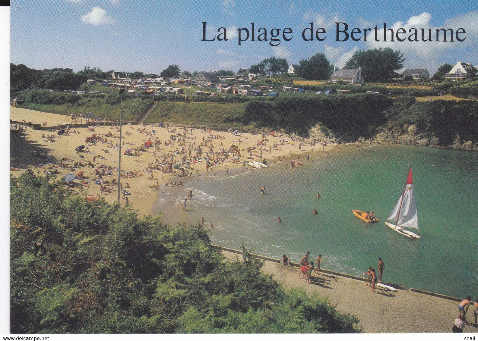 CPSM PLOUGONVELIN LA PLAGE DE BERTHEAUME