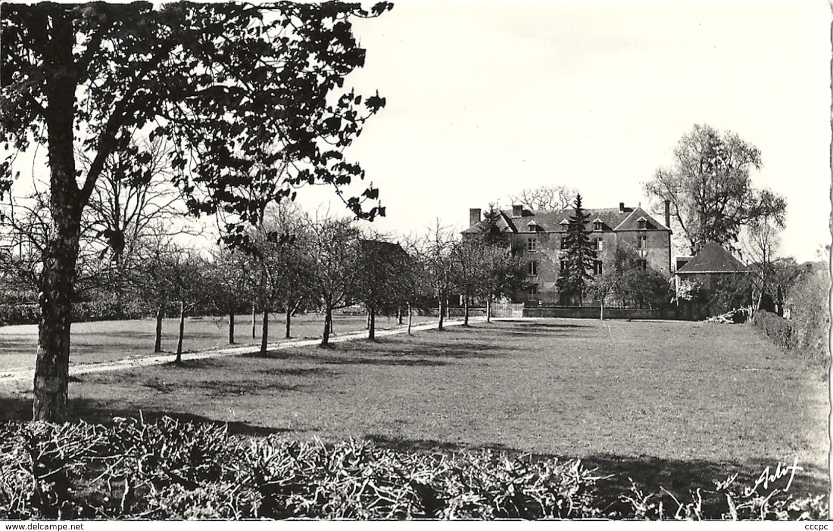 CPSM Pré-en-Pail Château de la Chauvinière