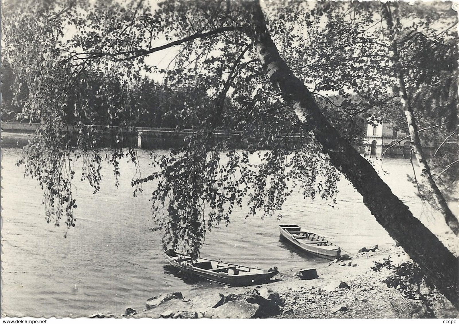 CPSM Quarre-les-Tombes Le Lac des Settons