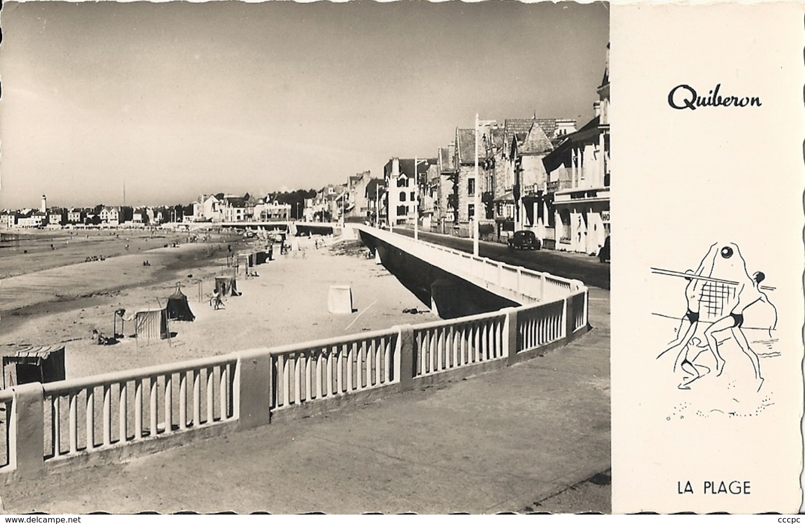 CPSM Quiberon La Plage