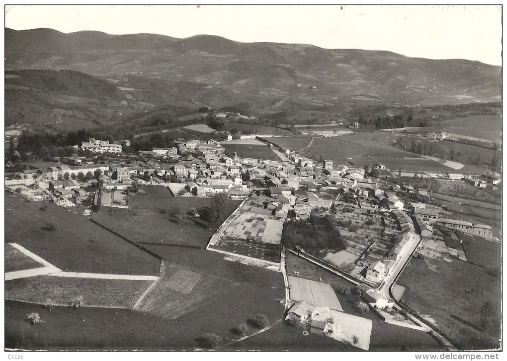 CPSM Saint-laurent-de-Chamousset vue aérienne panoramique