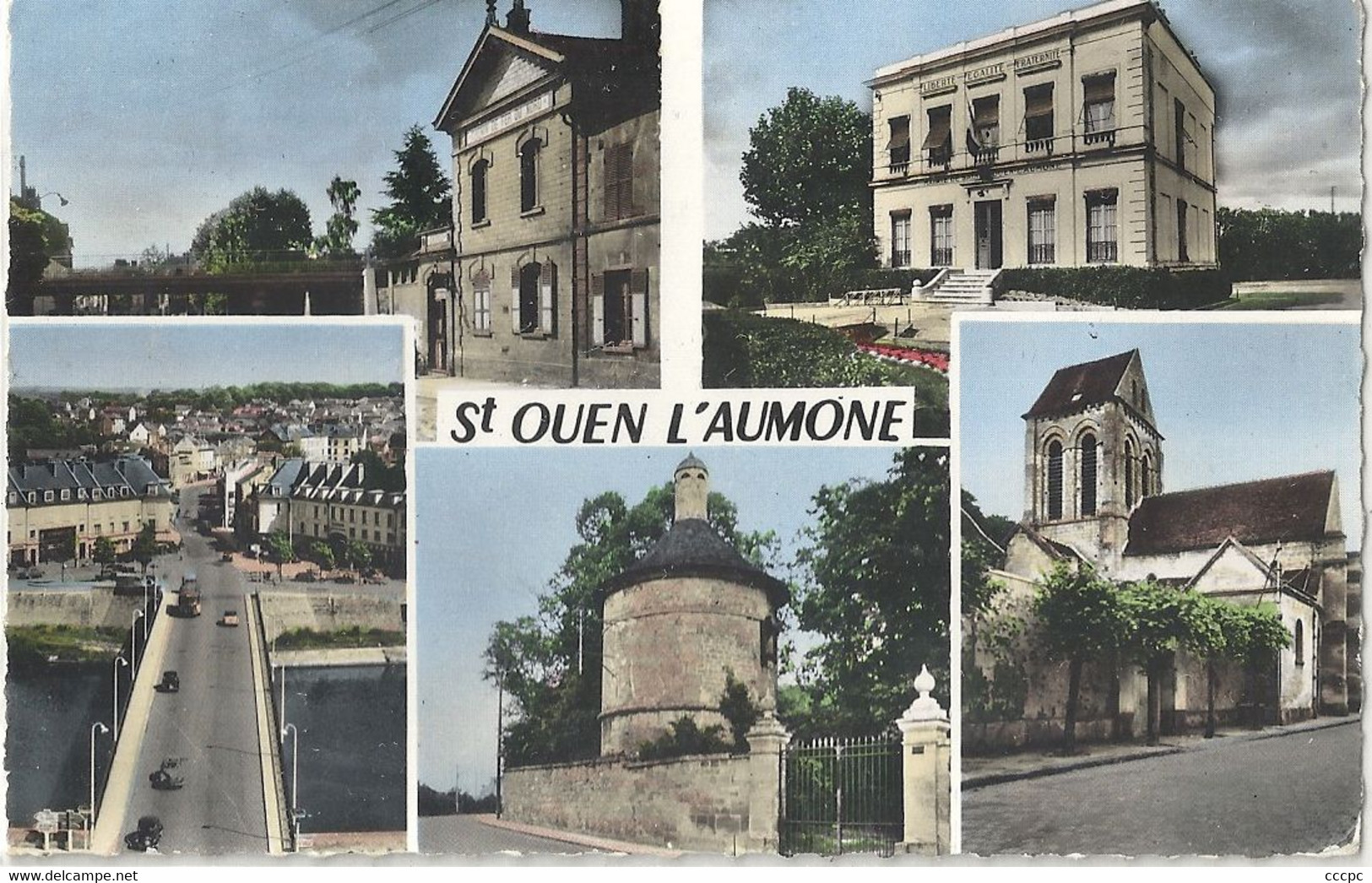 CPSM Saint-Ouen l'Aumône vues multiples