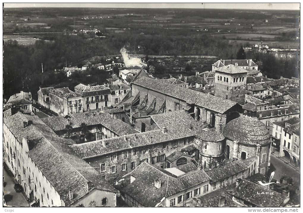 CPSM Saint-Sever sur Adour vue aérienne