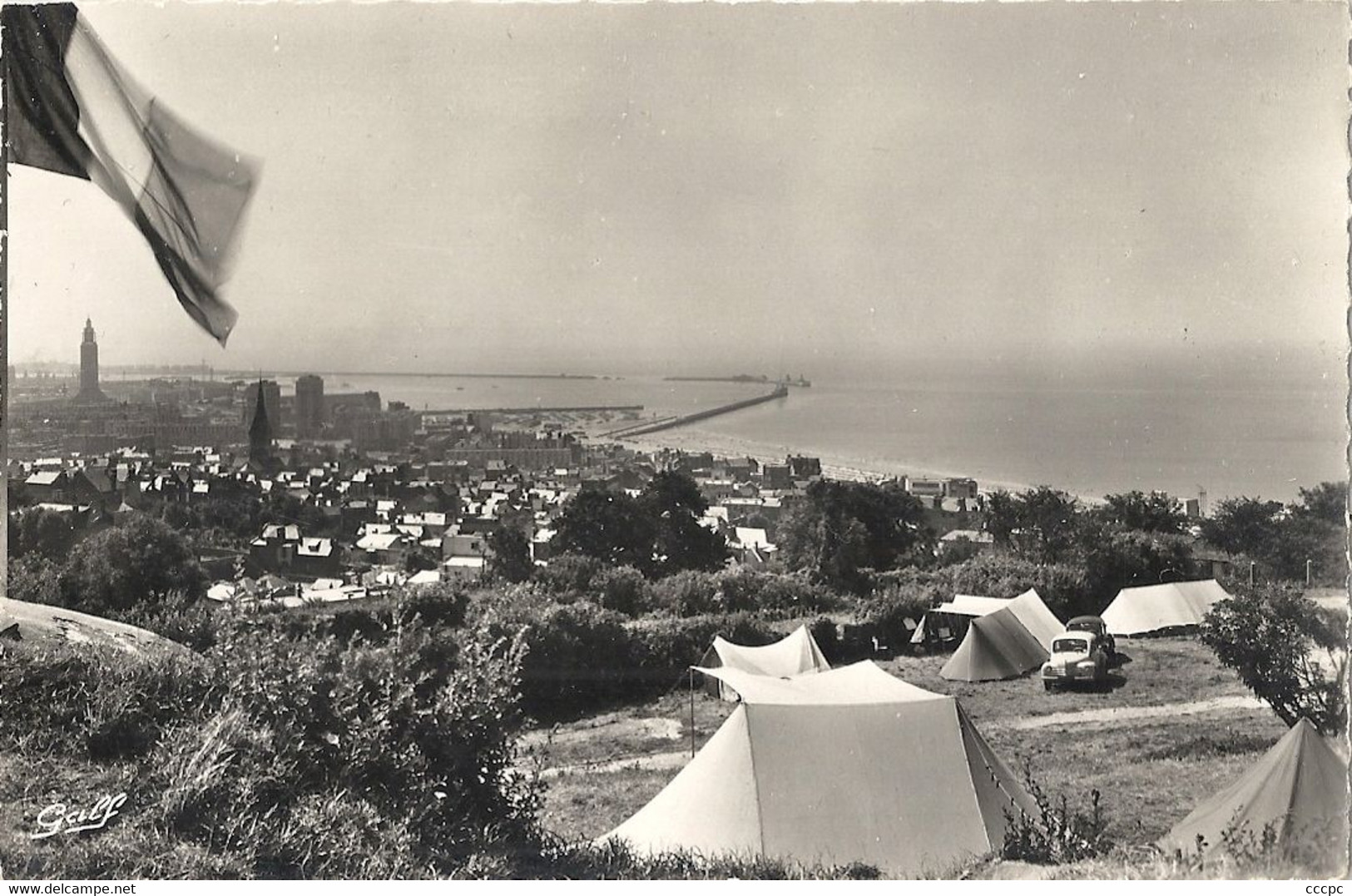 CPSM Sainte-Adresse Terrain du Camping du Fort