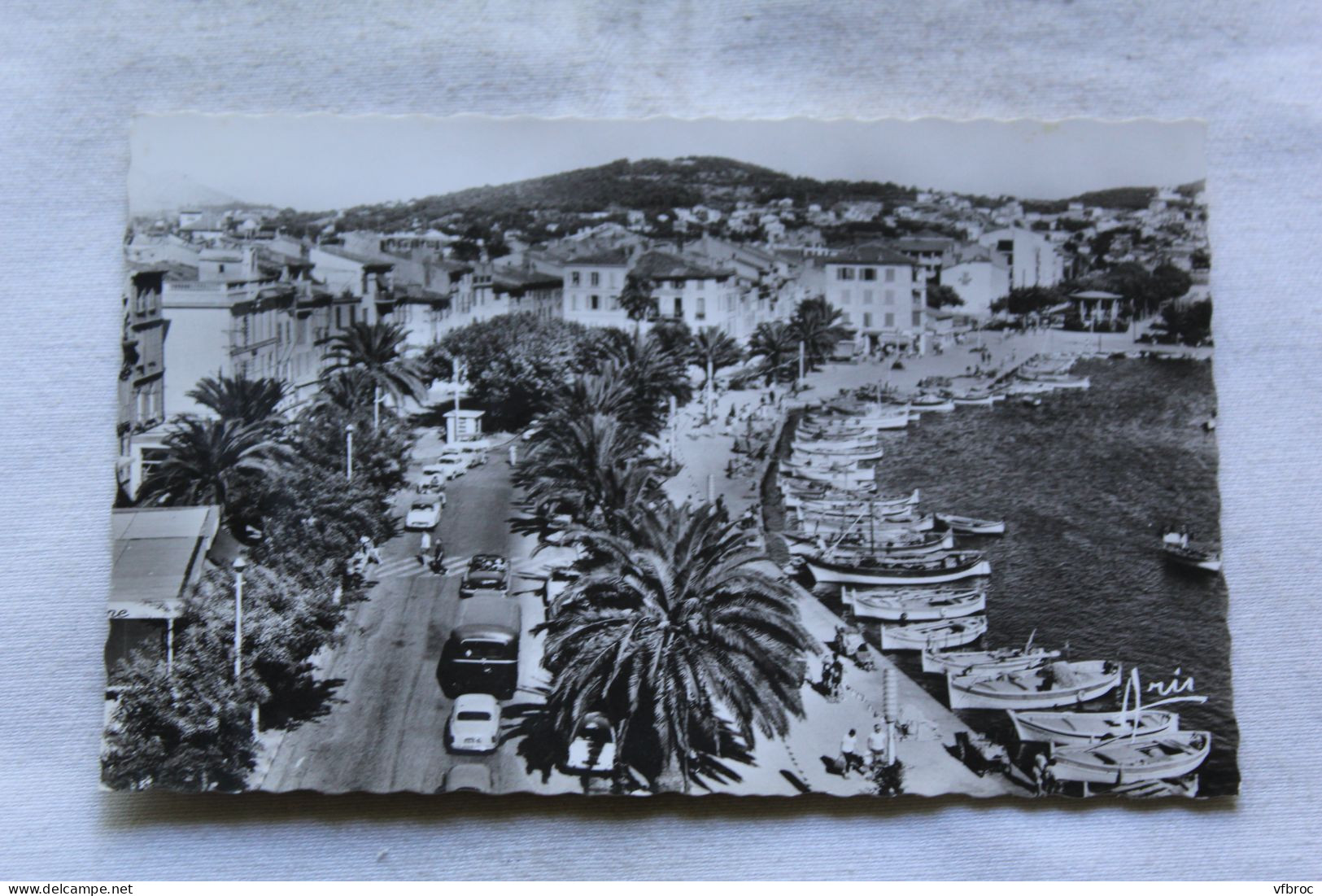 Cpsm, Sanary sur mer, vue générale, Var 83