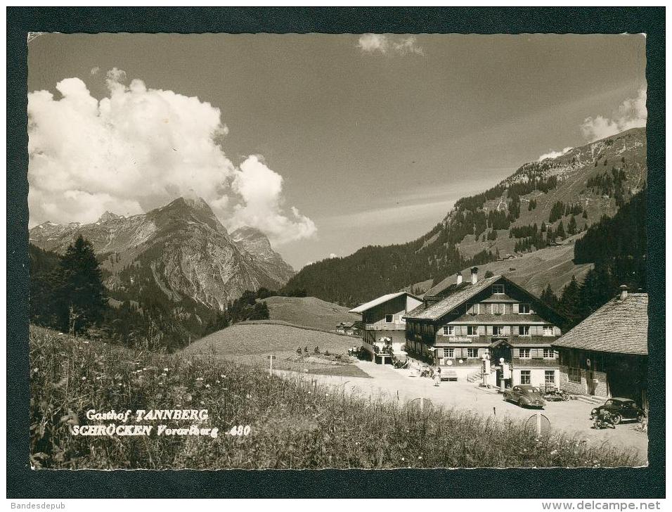 CPSM - Schröcken - Gasthof Tannberg (Photo Branz)