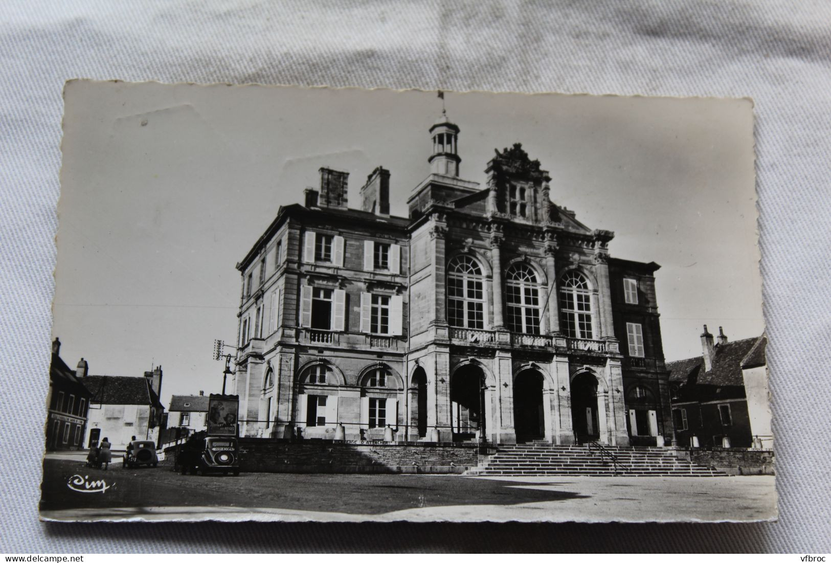 Cpsm, Sées, l'hôtel de ville, Orne 61