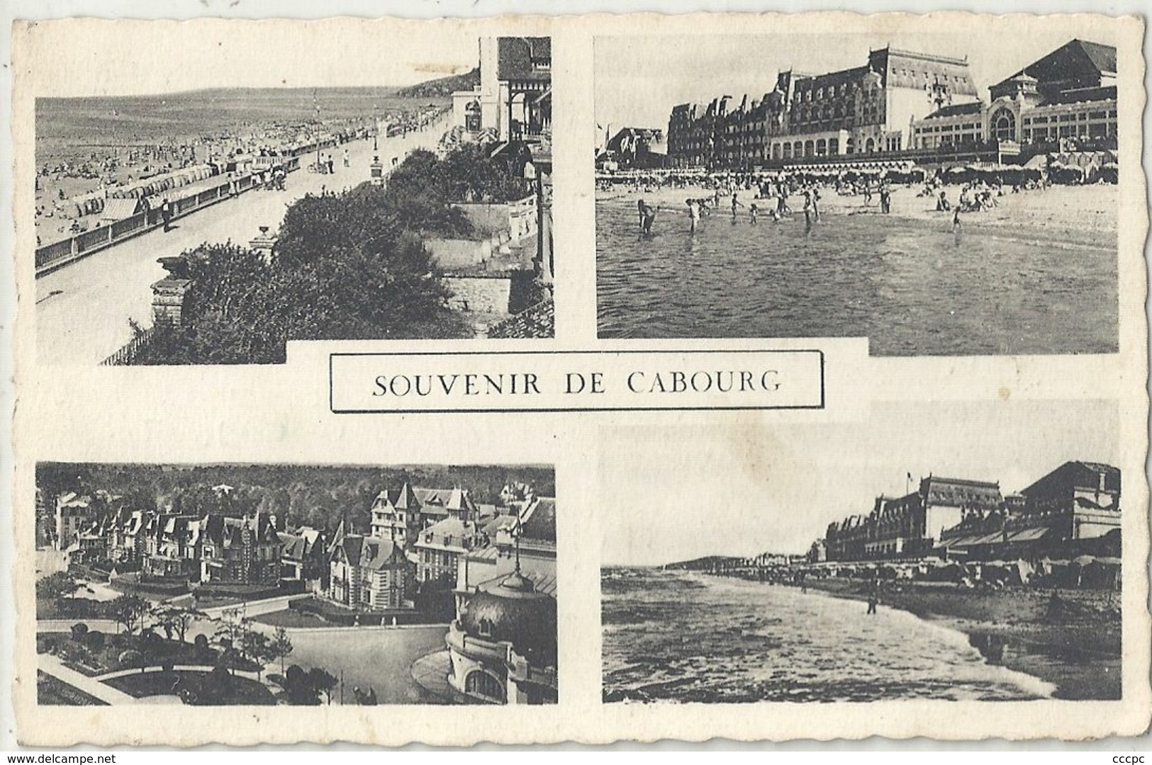 CPSM Souvenir de Cabourg