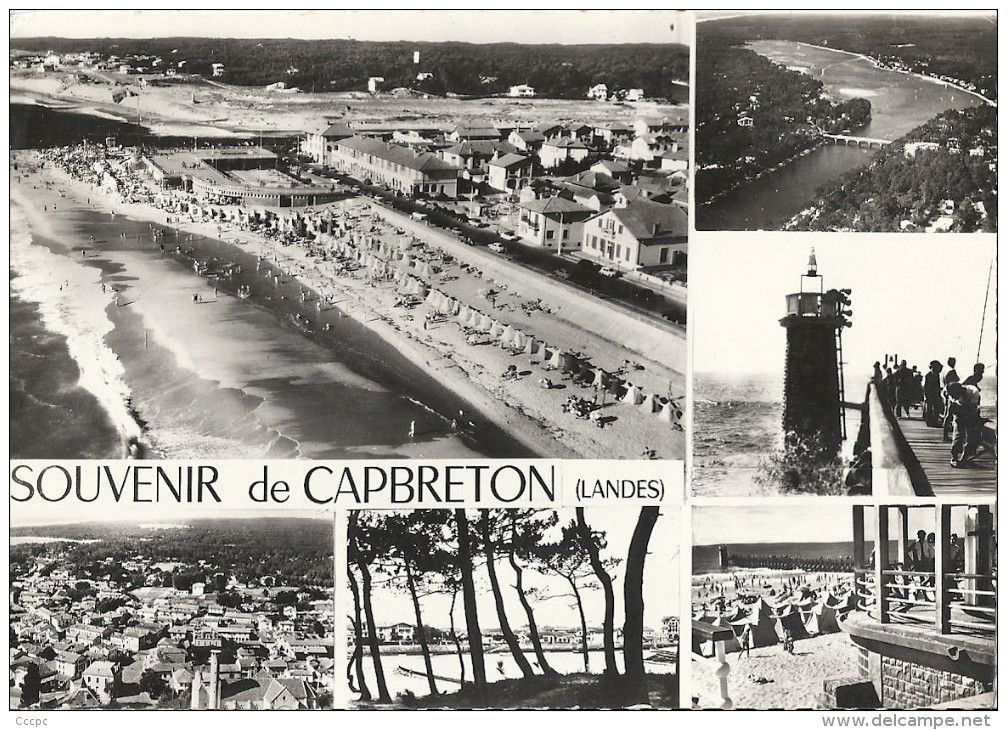 CPSM Souvenir de Capbreton vues multiples