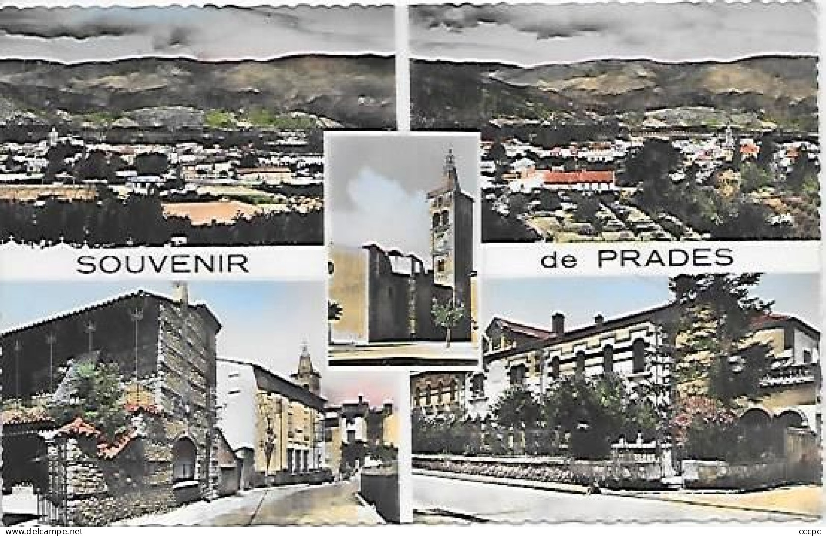 CPSM Souvenir de Prades vues multiples