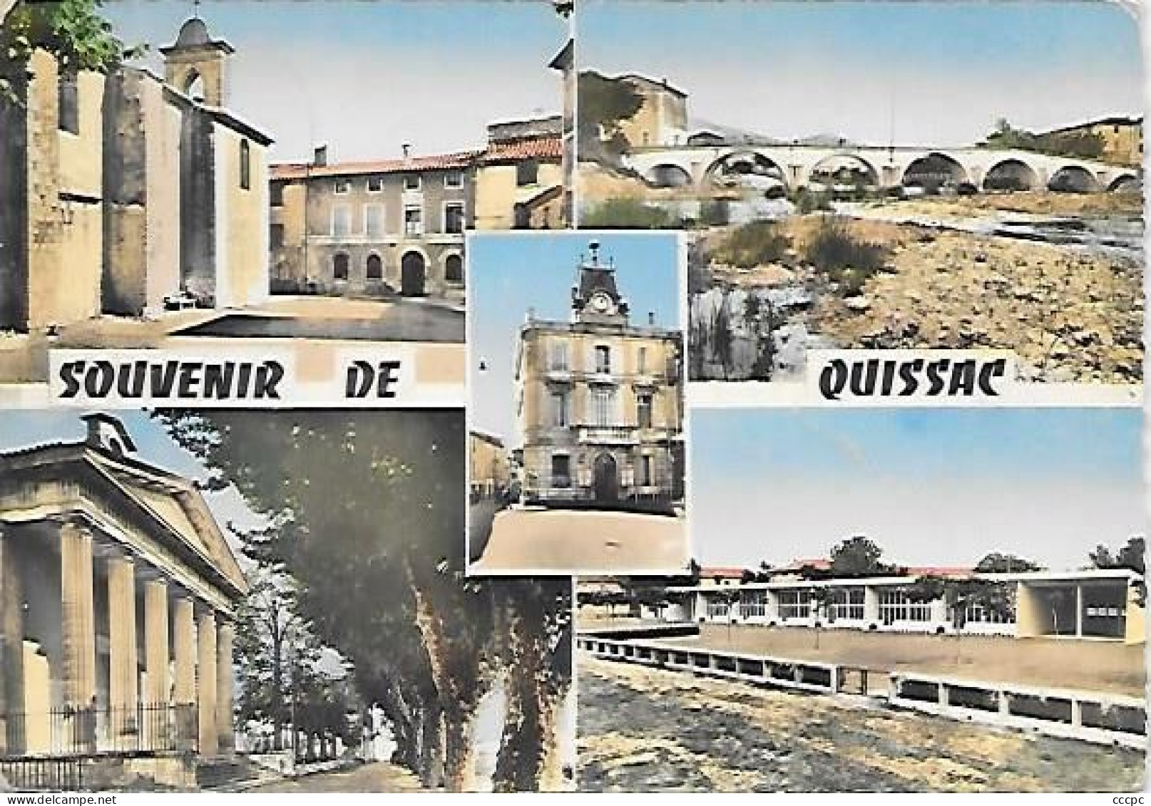 CPSM Souvenir de Quissac vues multiples