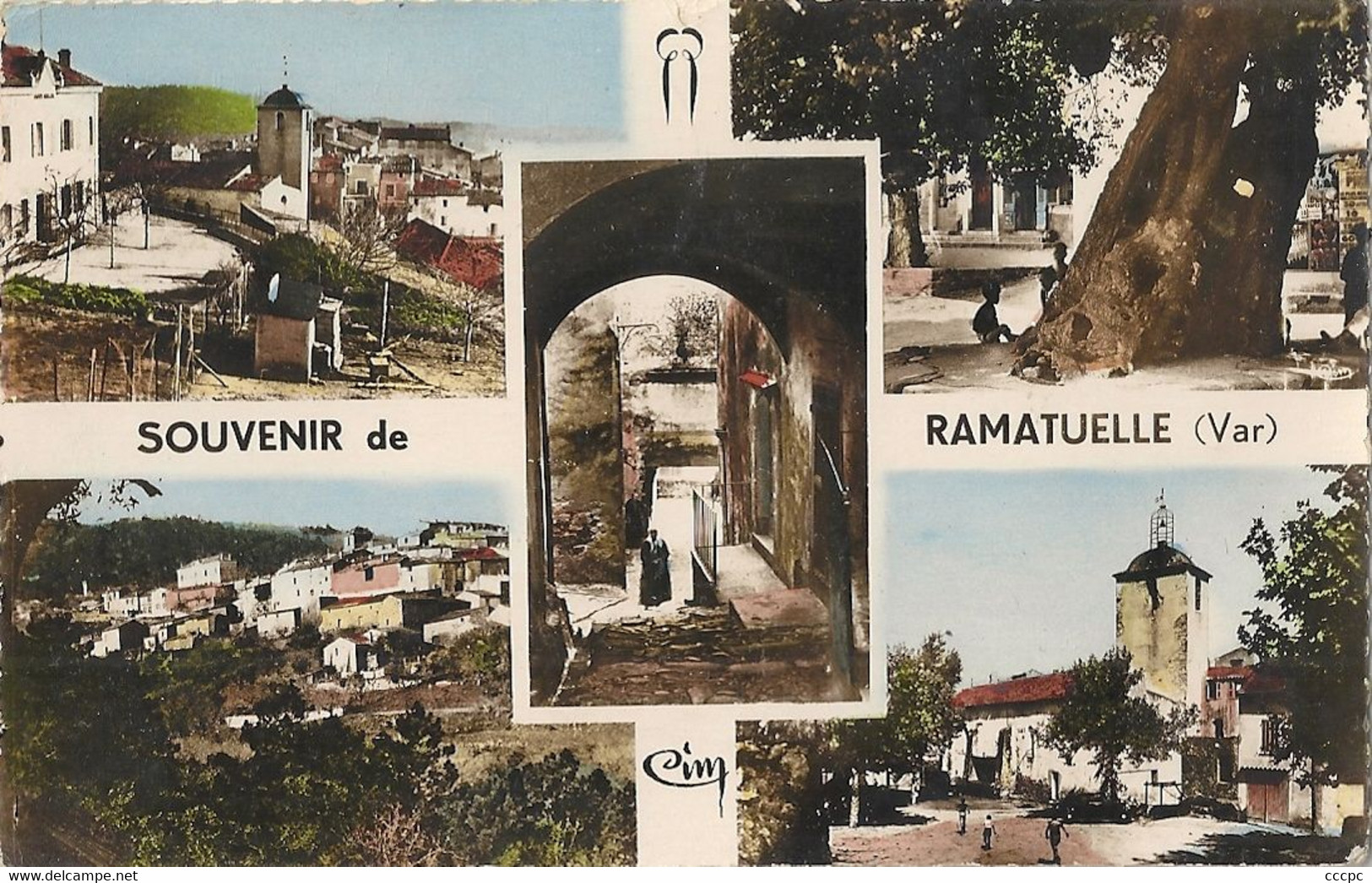 CPSM Souvenir de Ramatuelle vues multiples