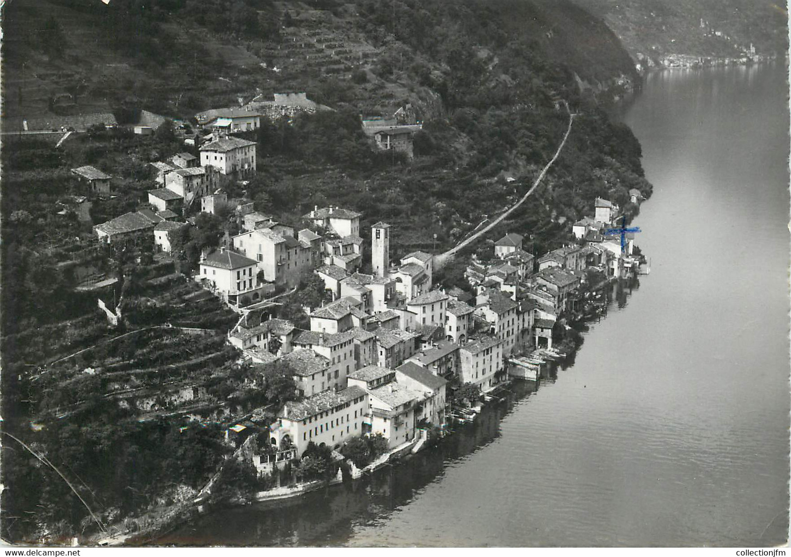 CPSM  SUISSE "Gandria, lac de Lugano"