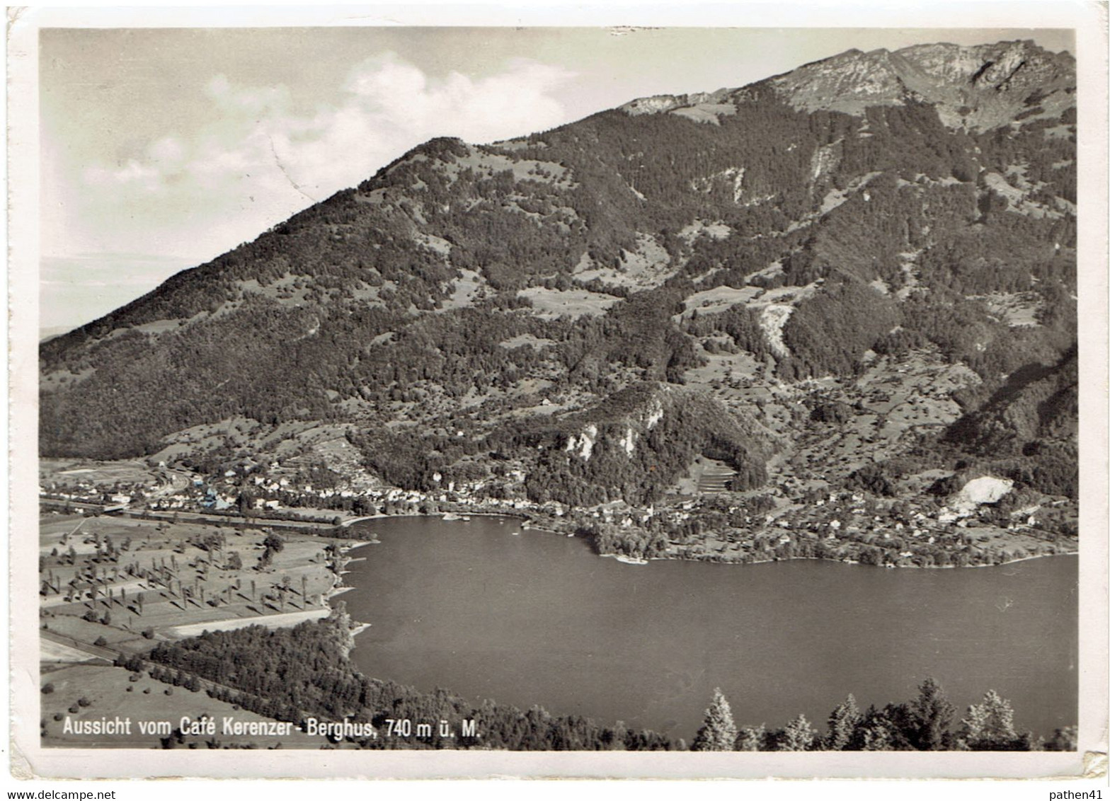 CPSM SUISSE GLARIS FILZBACH -  Vue du café Kerenzer-Berghus - 1953