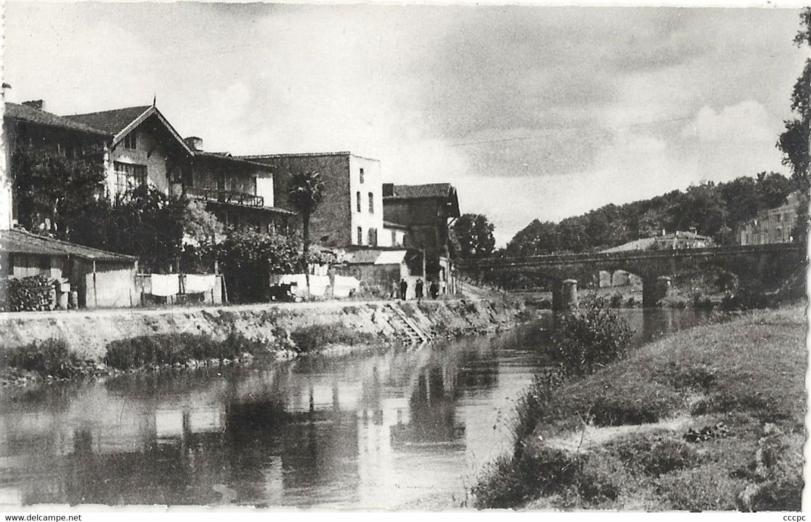 CPSM Tartas Les Quais sur la Midouze