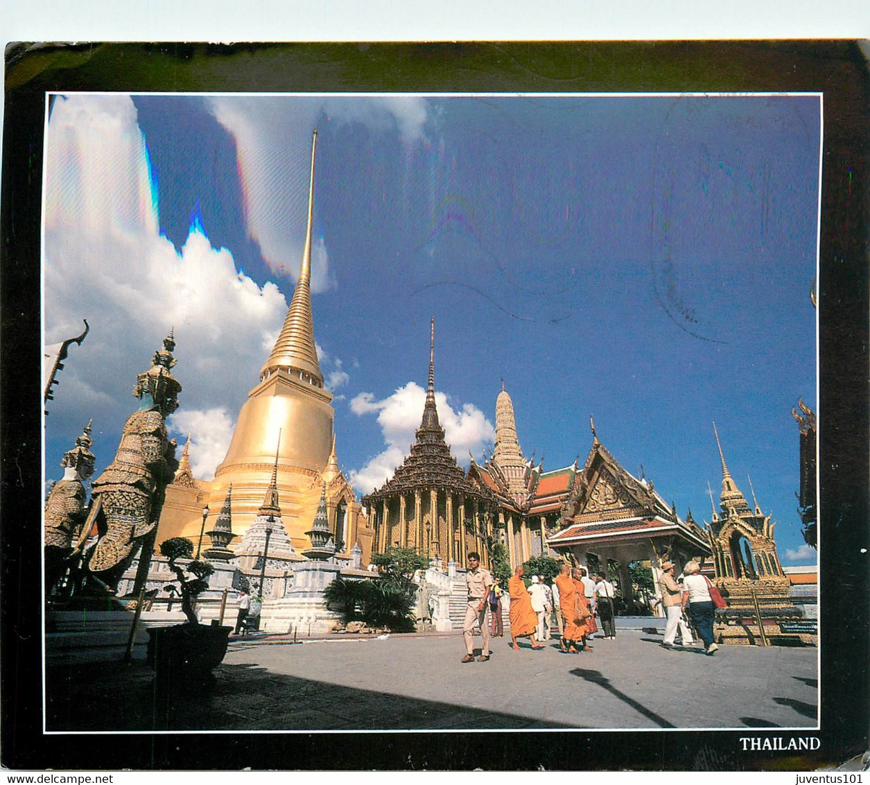 CPSM Thaïland-One corner of Wat Phra Kaew-Beau Timbre    L1183