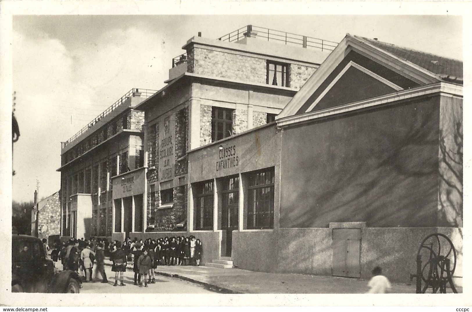 CPSM Trappes Groupe Scolaire Jean Jaurès