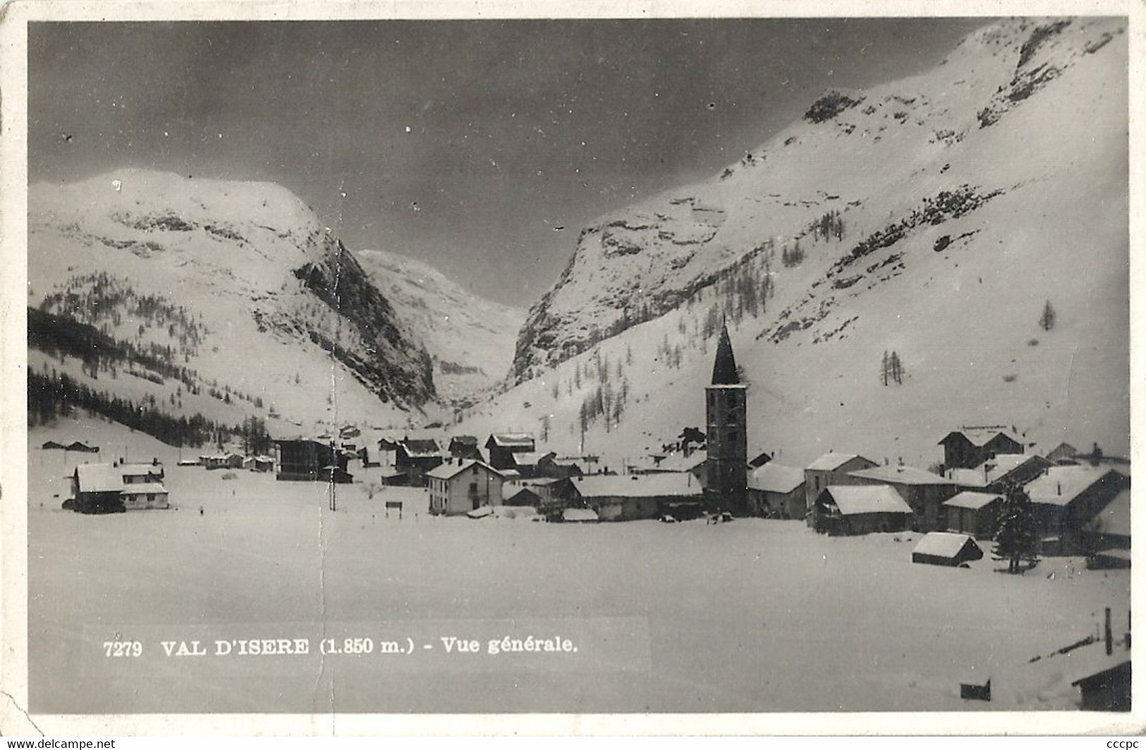 CPSM Val d'Isère Vue générale