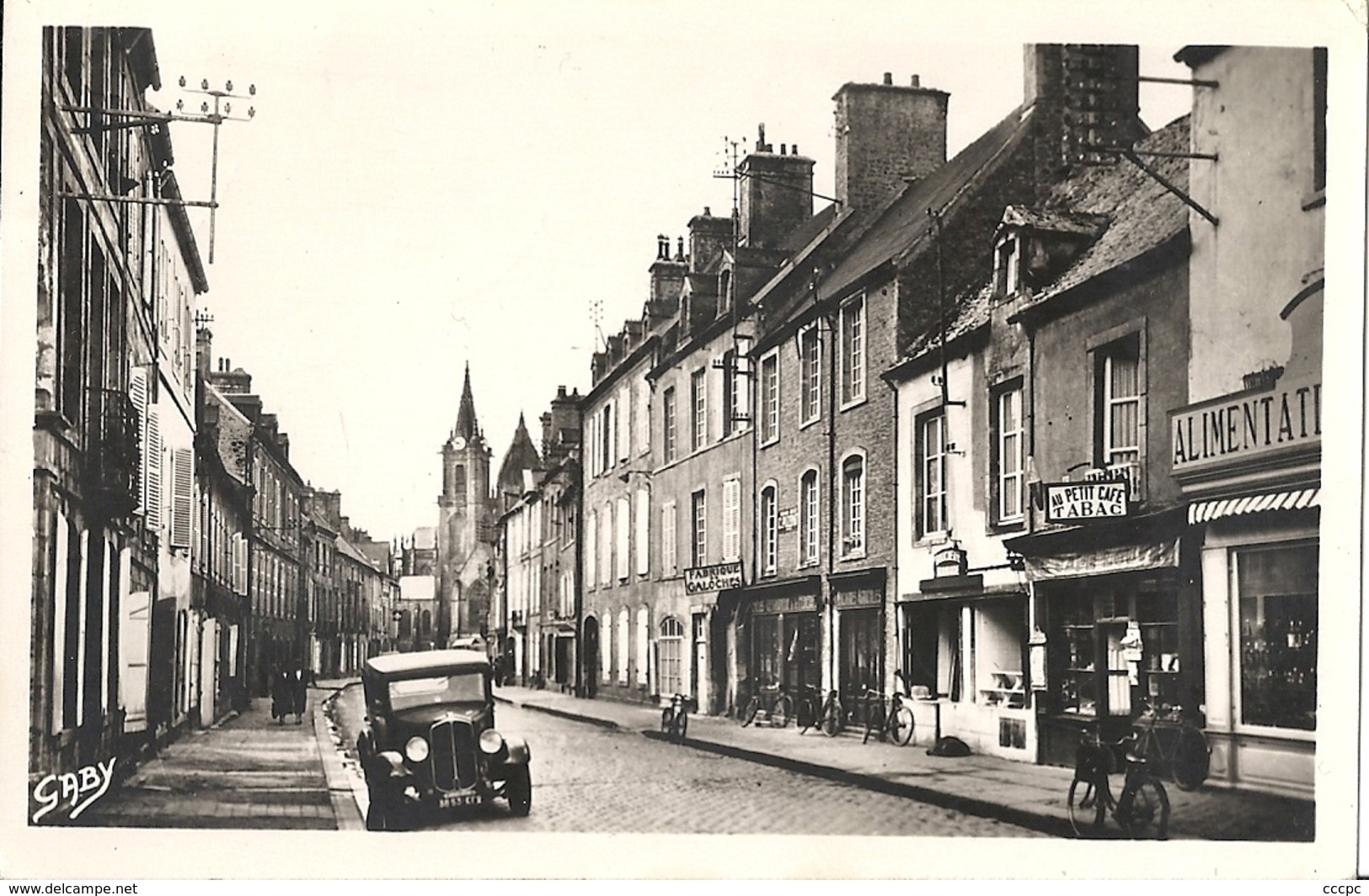 CPSM Valognes Rue de la Poterie