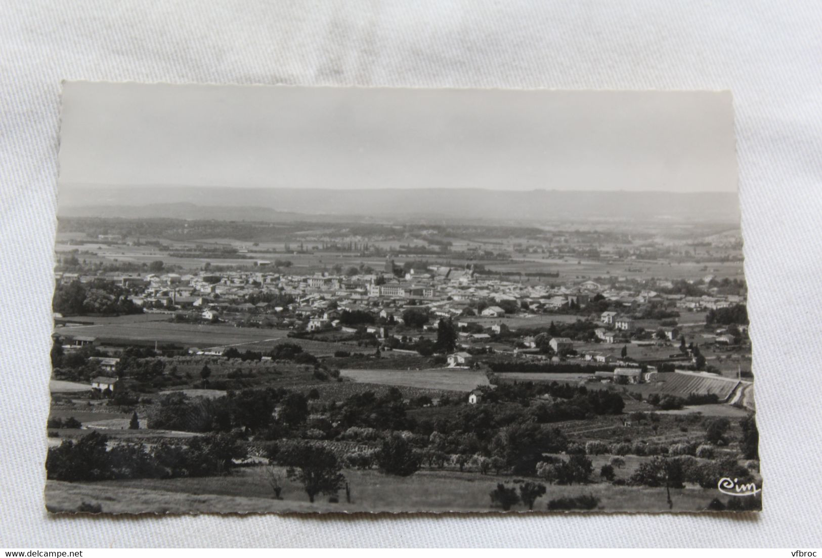 Cpsm, Valréas, vue générale, Vaucluse 84