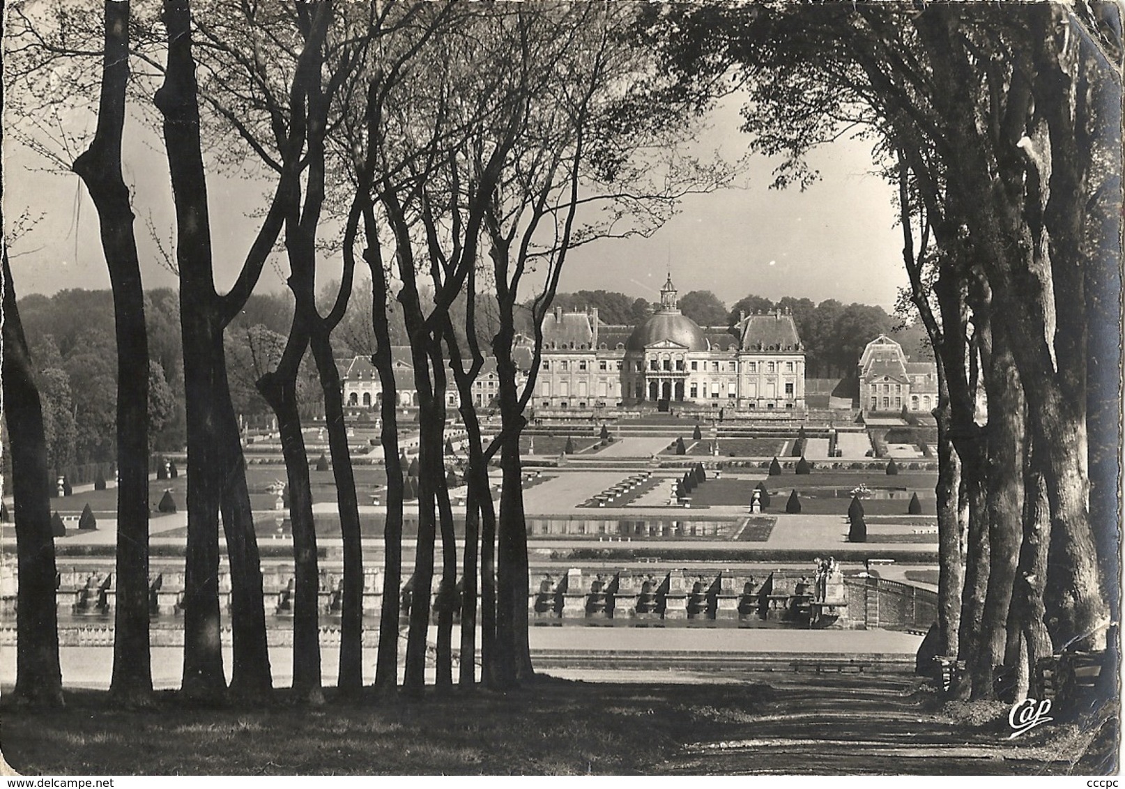 CPSM Vaux le Vicomte Château vu de la Gerbe