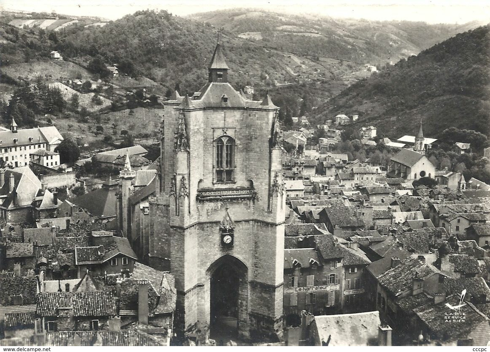 CPSM Villefranche-de-Rouergue La Collégiale