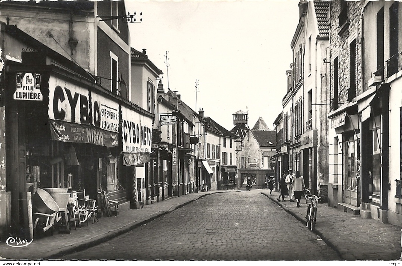 CPSM Villiers-sur-Marne Rue du Général de Gaulle